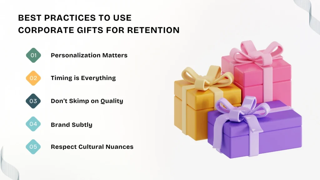 Best Practices to Use Corporate Gifts for Retention